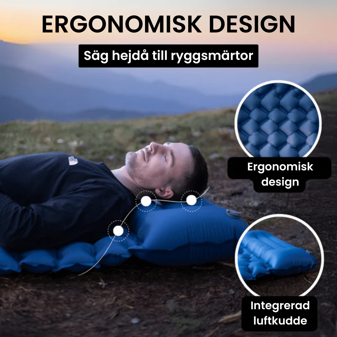 Ultralätt och kompakt liggunderlag